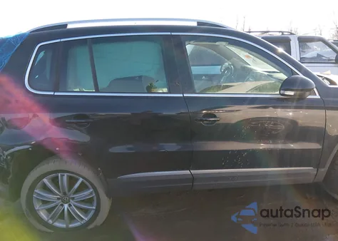 2012 Volkswagen Tiguan Se из США, поврежденный, VIN WVGAV7AX9CW537473